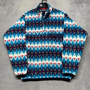 Patagonia Synchilla Snap T Fleece Jacket Men Small Multicolor Aztec Southwestern - Bild 1 von 7