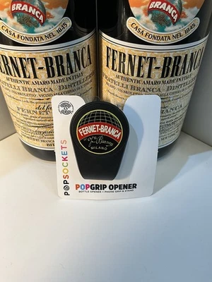 Fernet Branca Pop Socket - Diseño de monedas de desafío / Abridor de botellas Foto 1 de 4