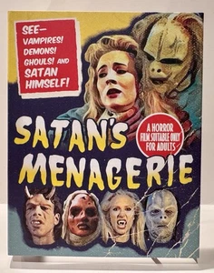 Satan’s Menagerie Like New Blu-Ray w/ Limited Slipcover VHShitfest SOV Horror - Picture 1 of 7