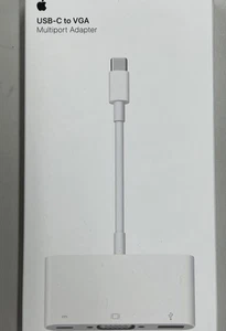 Apple - USB-C to VGA Multiport Adapter - A1620 - MJ1L2AM/A - White - Picture 1 of 1