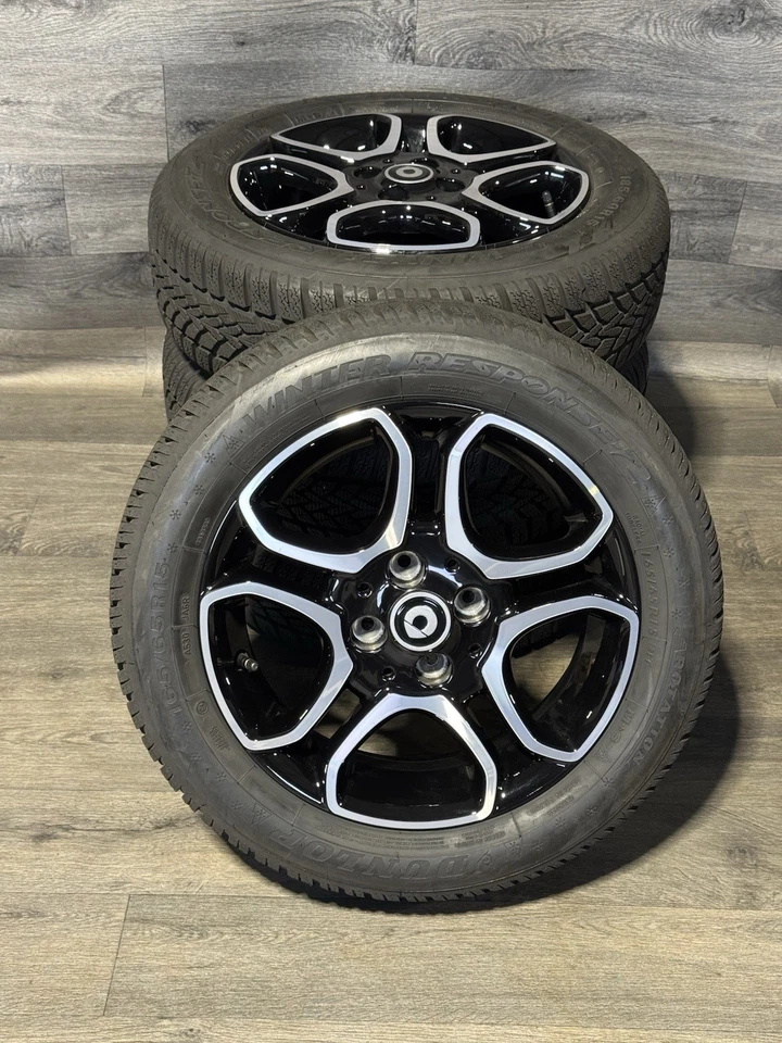 Original Smart ForTwo C453 ForFour W453 15 Zoll Winterräder - Bild 1 von 4
