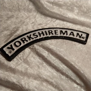 "Yorkshireman" Cast Iron Sign Plaque Door Wall Man Cave Fence Gate Garden 8"  - Picture 1 of 3