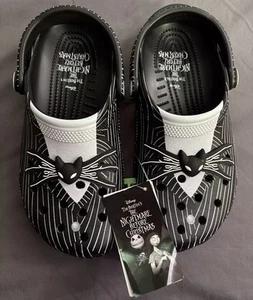 Crocs Nightmare Before Christmas Clog Herren Größe 5 Damengröße 7 Jack Skellington - Bild 1 von 6