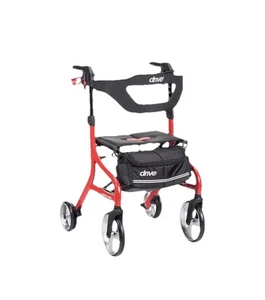 Andador Drive Medical Nitro Sprint de alta resistencia con asiento de altura alta  - Imagen 1 de 9