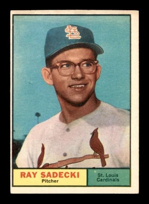 1961 Topps #32 Ray Sadecki   VG/VGEX X3553271 - Image 1 of 3
