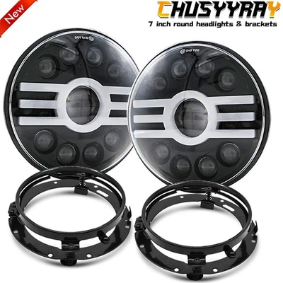 7inch LED Headlight Mounting Bracket For 2003 2004 2005 2006-2007 Jeep Liberty - Image 1 of 4