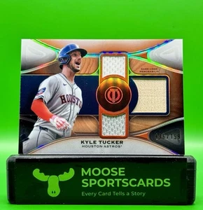 2025 Topps Tribute Baseball Kyle Tucker Tribute Triple Relic /199 - Picture 1 of 3