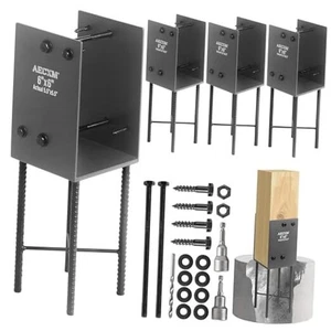 6"x6" (Actually 5.5"x5.5") Heavy Duty U-Shaped Fence 6″x6″(Actual 5.5″x5.5″) 4 - Picture 1 of 7