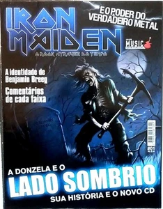 IRON MAIDEN MAGAZIN POSTER BRASILIEN #1 PICTS LEISTUNGEN TEXTE SELTEN NEU! - Bild 1 von 1