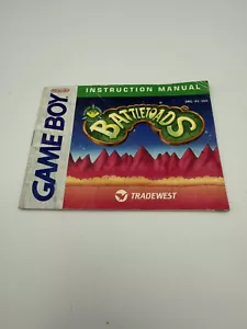 Battletoads Manual de instrucciones solamente - Nintendo Game Boy 1991 Tradewest raro - Imagen 1 de 12