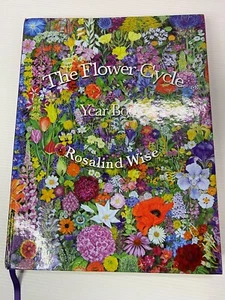 The Flower Cycle Year Book Rosalind Wise Hardcover  Unused / Like New / Blank - Picture 1 of 9