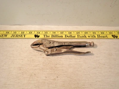 Vng Early Petersen Dewitt Vise Grip No.7c Pre Lever Locking pliers made in USA - Image 1 of 4