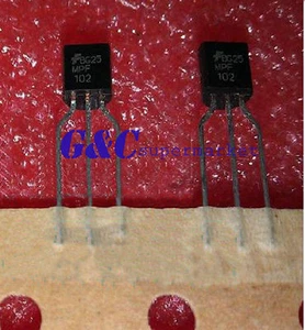 50PZ MPF102 MPF 102 TO-92 JFET AMP N-CH RF SS TO92 FSC B2AM - Foto 1 di 2