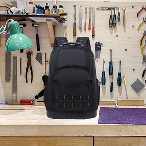 Multifunctional Tool Backpack Multiple Pockets Work Backpack Accessory - Picture 1 of 7