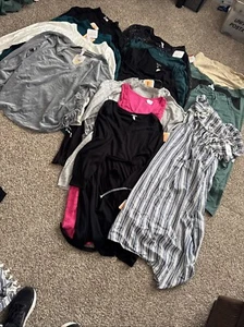 Lot 14 XXL Isabel Maternity Clothing Dresses Long Sleeve Tops Pants #21 - Picture 1 of 15