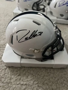 Mini casco Drew Allar autografato firmato Penn State Nittany Lions We Are NFL - Foto 1 di 3