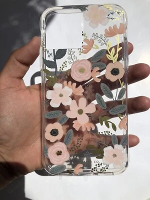 Papel para rifle CO. iPhone 11 Pro (Xs/X) floral - flores silvestres como nuevo dorado melocotón verde Foto 1 de 4