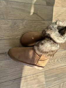 Winterstiefel in Camel/braun Gr. 42 - Bild 1 von 4