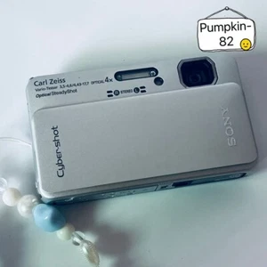 Sony Cyber-shot DSC-TX10 Silver 16.2MP 4X Zoom Digital Camera English - Picture 1 of 10