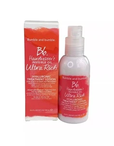 Bumble & Bumble Hairdresser Invisible Oil Ultra Rich Hyaluronic Treatment 3.4oz - Picture 1 of 2