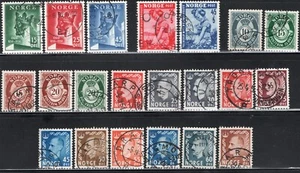 4051 Noruega 1950, NK 383-403, Juegos Año Completo Canc,. - Imagen 1 de 1