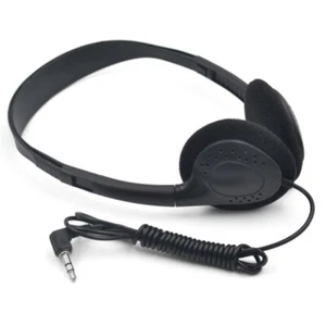 3.5mm Stereo Wired Headset with Mic Headphone Microphone For Laptop Desktop PC - Picture 1 of 11