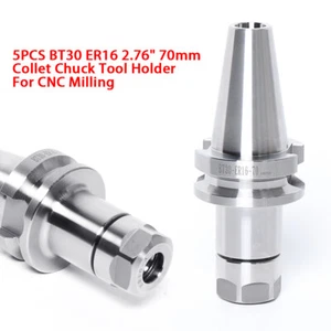 KIT BT30 ER16 2.76" 70mm 5PCS PORTAHERRAMIENTAS PORTAHERRAMIENTAS BALANCE 12000RPM BT30 5PC - Imagen 1 de 16