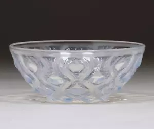 R. Lalique Opalescent Bowl - Picture 1 of 6