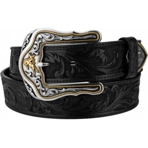 Tony Lama Men's Black Westerly Ride Belts C41513 - Picture 1 of 3