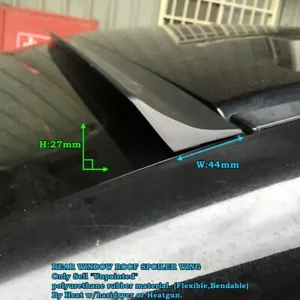 STOCK 284L Type Rear Window Roof Spoiler Wing Fits 2008~2009 Pontiac G8 GT Sedan - Picture 1 of 9