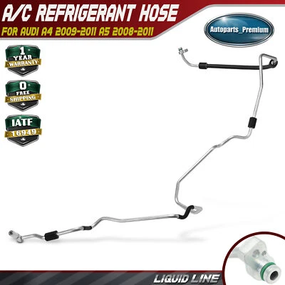 AC A/C Liquid Line for Audi A4 2009-2011 A5 2008-2011 A4 Quattro A5 Quattro S5 - Image 1 of 4