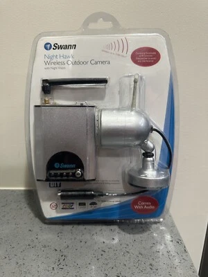 Swann Night Hawk Wireless Outdoor Camera & Receiver New in Original Package NEW - Image 1 of 4