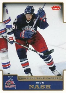 Chaquetas Fleer #58 Rick Nash 2006-07 - azul Columbus - Imagen 1 de 1