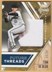 2017 Elite Extra Edition Future Threads Silhouettes #20 Tom De Blok 62/99