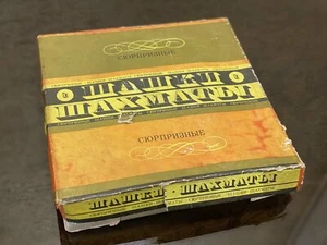 Tablero de madera vintage Сheckers + Сhess URSS - Imagen 1 de 12