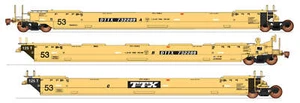 InterMountain TTX DTTX 723518 Old Logo Gunderson Maxi IV Stack Late articulated - Picture 1 of 1
