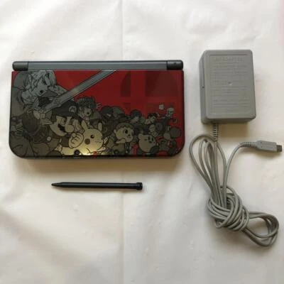 Nintendo 3DS LL Super Smash Bros. Edition touch pen mobile game body exclusive - Image 1 of 4