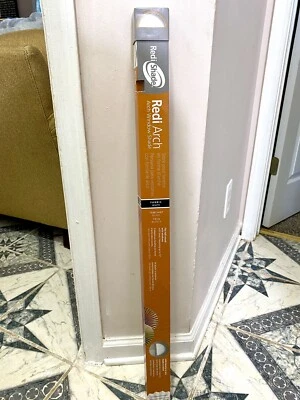 Redi Shade No Tools Original Arch Light Filtering Pleated Fabric Shade White, 72 - Image 1 of 4