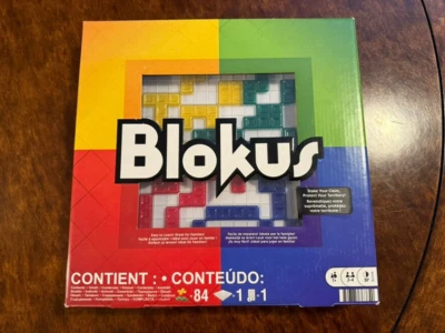 MATTEL BLOKUS BOARD GAME STRATEGY 2-4 PLAYERS - 100% COMPLETE - Image 1 of 4