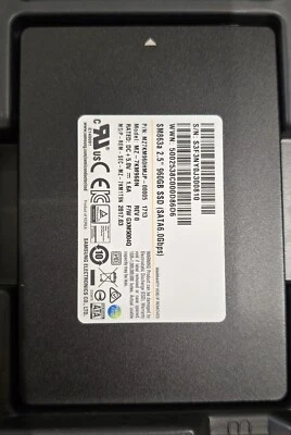 Samsung SM863a 2.5" 960GB SSD SATA 6.0Gbps Enterprise MZ7KM960HMJP -00005 -NEW - Image 1 of 3