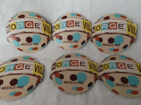 Six Vintage Norge Needle-Pacs-Made In Japan Cover