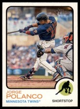 2022 Heritage Base #257 Jorge Polanco - Minnesota Twins