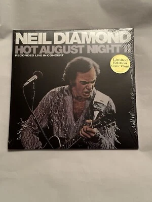 Neil Diamond - Hot August Night II. Double White Vinyl 2xLP Album NEW & SEALED - Image 1 of 2