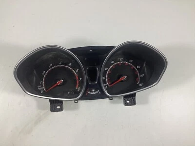 2015 - 2017 FORD FIESTA SPEEDOMETER CLUSTER MPH KM/H D2BT10849GAT OEM . - Image 1 of 4