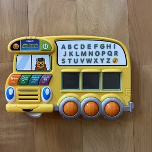 VTech Letter Sounds Learning Bus - Educational, Four Modes of Play, 80-126300 - Picture 1 of 4