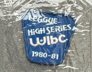 🎳  WIBC League High Series 1980-81 Bowling Patch 2.75" x 2.5" in Plastic P7 - Picture 1 of 4