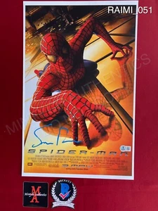 Sam Raimi Spider-Man autografo firmato 11x17 foto Beckett certificato di autenticità - Foto 1 di 2
