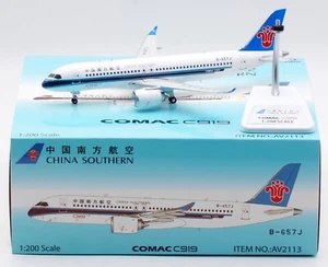 Aviación 1:200 China Southern Airlines COMAC C919 Diecast Aircraft Modelo B-657J - Imagen 1 de 16