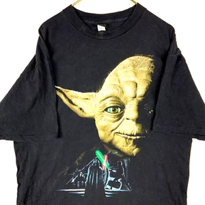 Vintage Star Wars Changes T-Shirt XL Yoda 1995 Movie Return Of The Jedi 90s - Bild 1 von 7