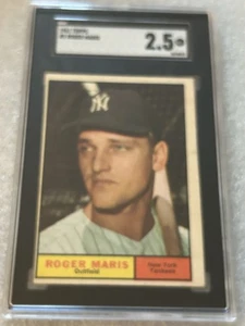 1961 Topps - #2 Roger Maris SGC 2.5 Yankees - Picture 1 of 3